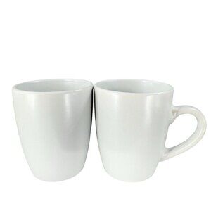 Balvery BIA Aura Solid Stone Gray Ceramic 12 ounce Coffee Mug Cup Porcelain Set2